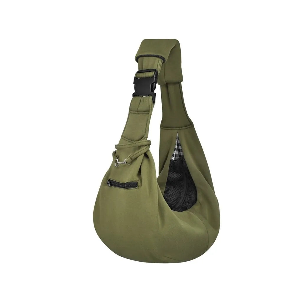 Double-Sided Pet Carrier Shoulder Bag for Cats & Small Dogs | Pawlio™
