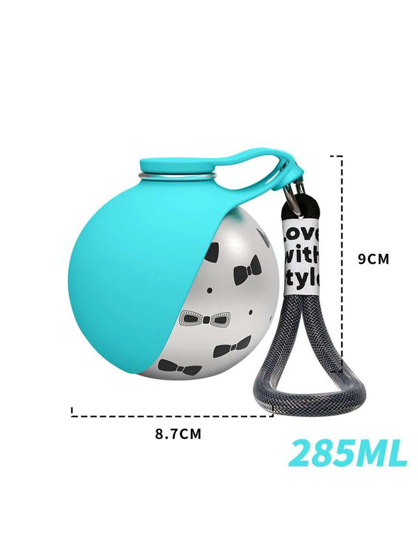 Pawlio™ Leak-Proof Dog Water Bottle – Portable 3-in-1 Hydration Solution for Outdoor Adventures