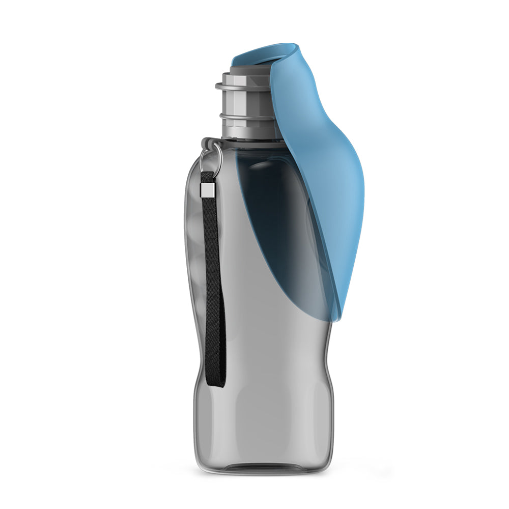 800ml Portable Dog Water Bottle with Built-in Drinking Bowl | Pawlio™