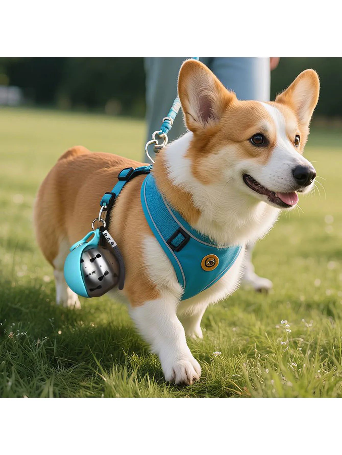Pawlio™ Leak-Proof Dog Water Bottle – Portable 3-in-1 Hydration Solution for Outdoor Adventures