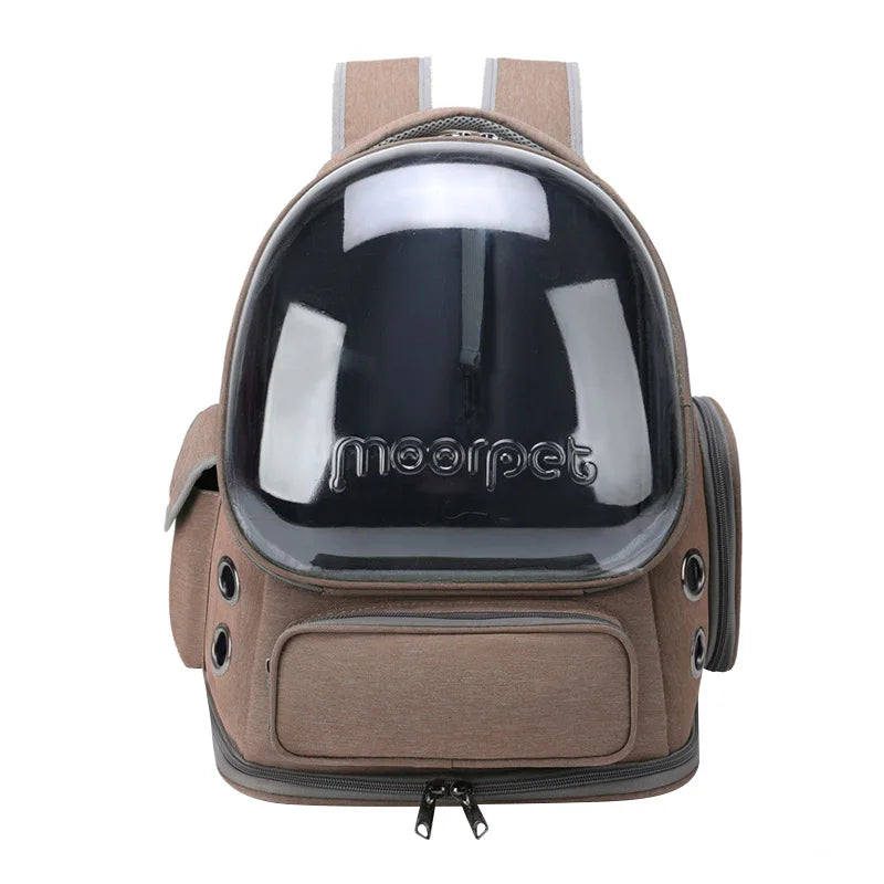Transparent Pet Carrier Backpack for Cats & Small Dogs | Pawlio™