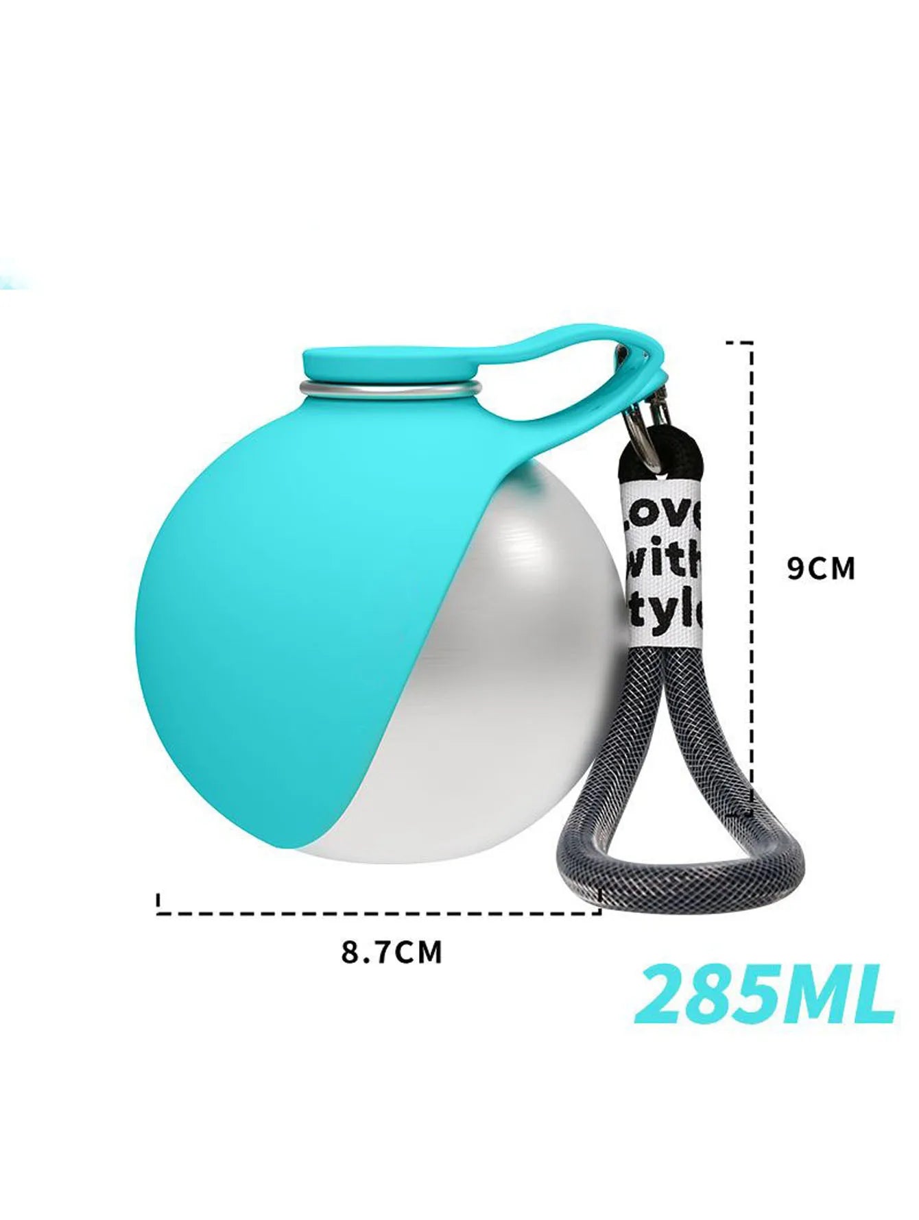 Pawlio™ Leak-Proof Dog Water Bottle – Portable 3-in-1 Hydration Solution for Outdoor Adventures
