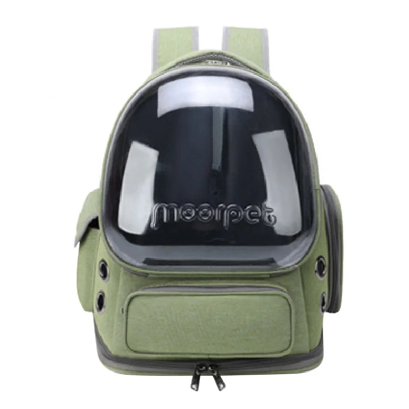 Transparent Pet Carrier Backpack for Cats & Small Dogs | Pawlio™